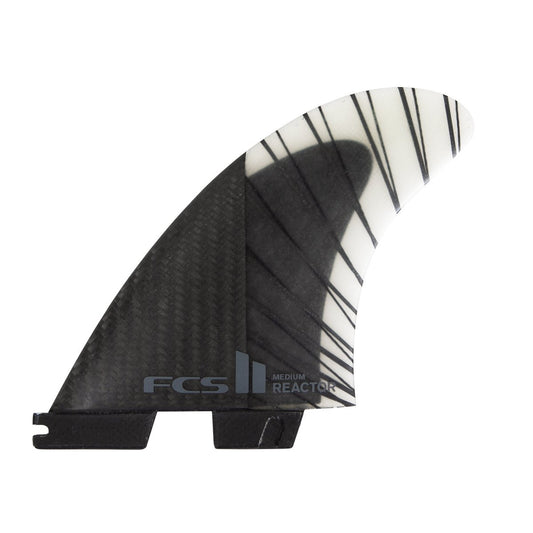 FCS II Reactor PC Carbon + Air Core Tri Fins - Large Fins
