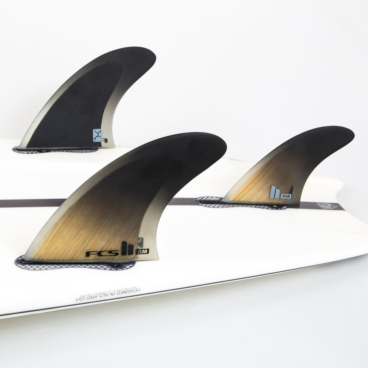 FCS II Rob Machado Twin + Stabilizer Surfboard Fins Fins