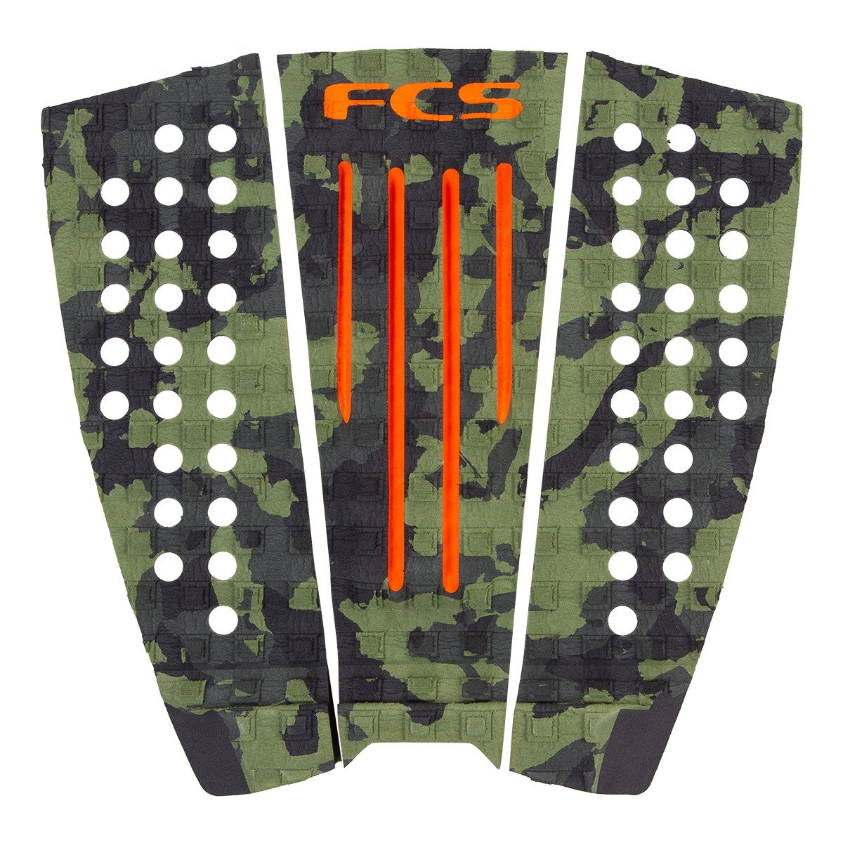 FCS Julian Wilson Surfboard Traction Pad Traction Pad Olive Camo