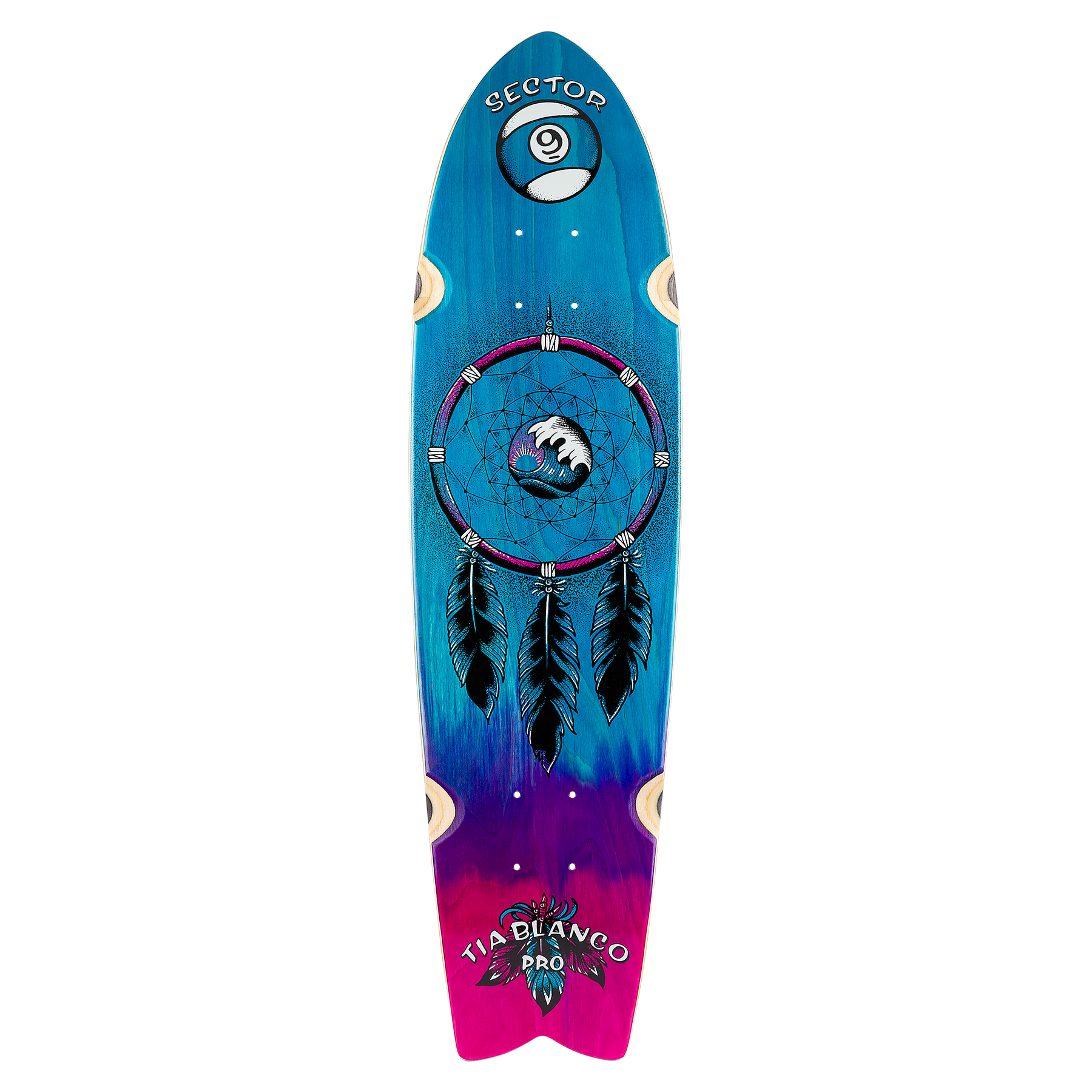 Sector 9 FEATHER TIA PRO DECK Deck Longboard Skateboard
