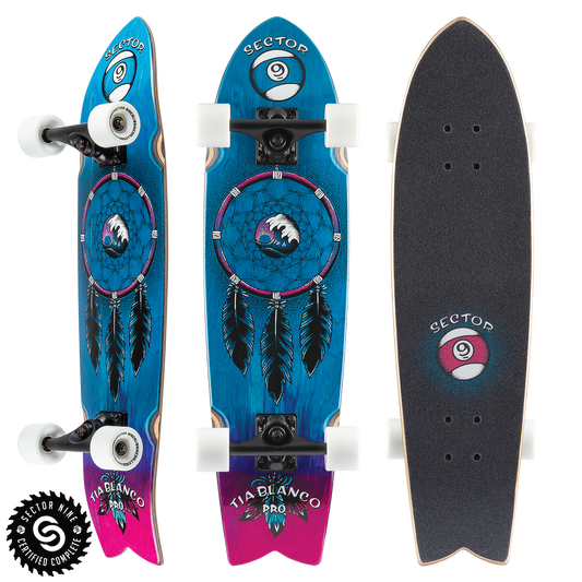 Sector Nine Feather Tia Pro Complete Longboard Skateboard Longboard Skateboard