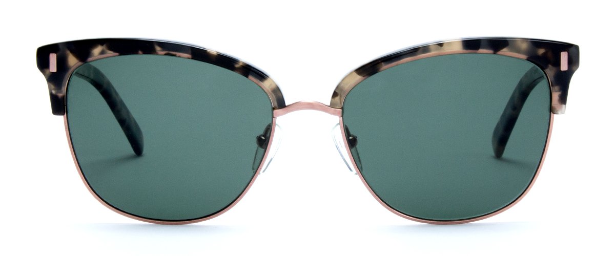 Otis Little Lies Black Tort Grey Polar Mineral Glass Sunglasses