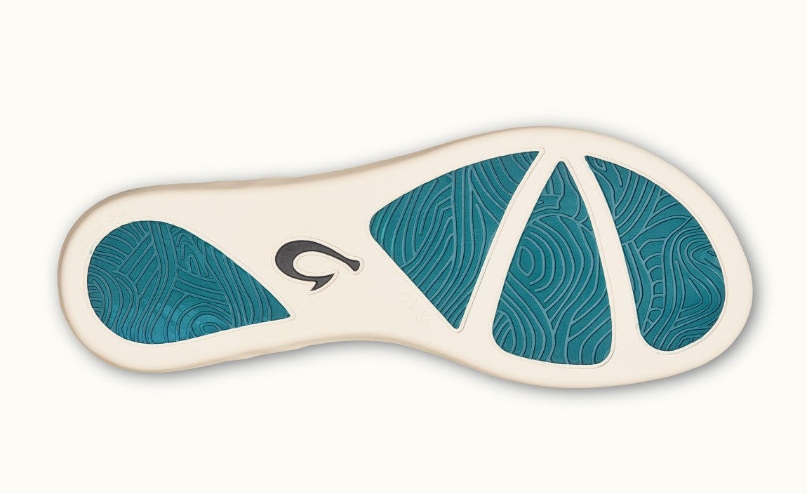 Olukai Ho'opio Teal Teal Womens Sandal 202943T3T Womens Footwear