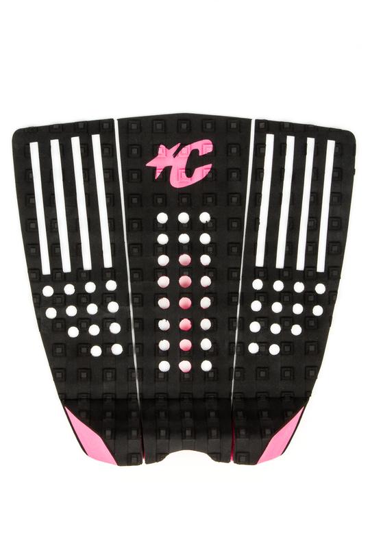 Creatures Ethan Ewing Signature 3 Piece Traction Black Pink surf traction