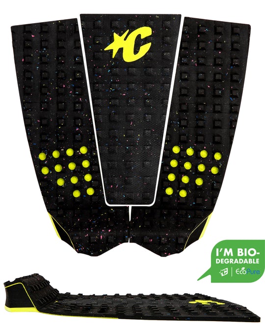 Creatures of leisure Italo Ferreira Lite Traction Traction Pad Eco Pure Black Lime