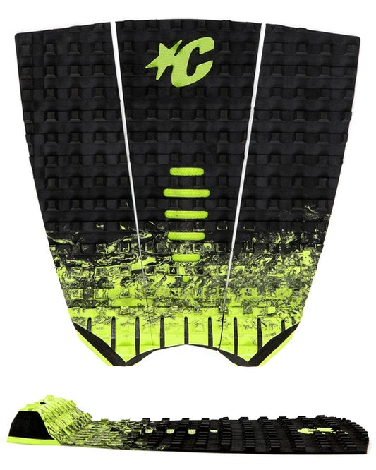 Creatures of Leisure Mick Fanning Performance Traction Traction Pad Black fade Lime