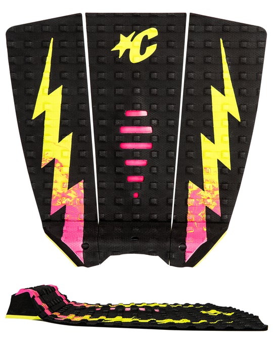 Creatures of leisure Mick Eugene Fanning Lite Traction Traction Pad Black Pink Fade