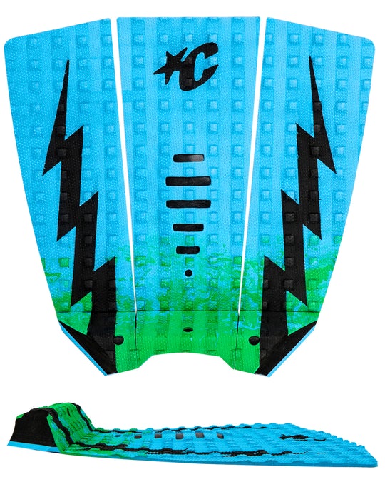 Creatures of leisure Mick Eugene Fanning Lite Traction Traction Pad Green Fade Cyan