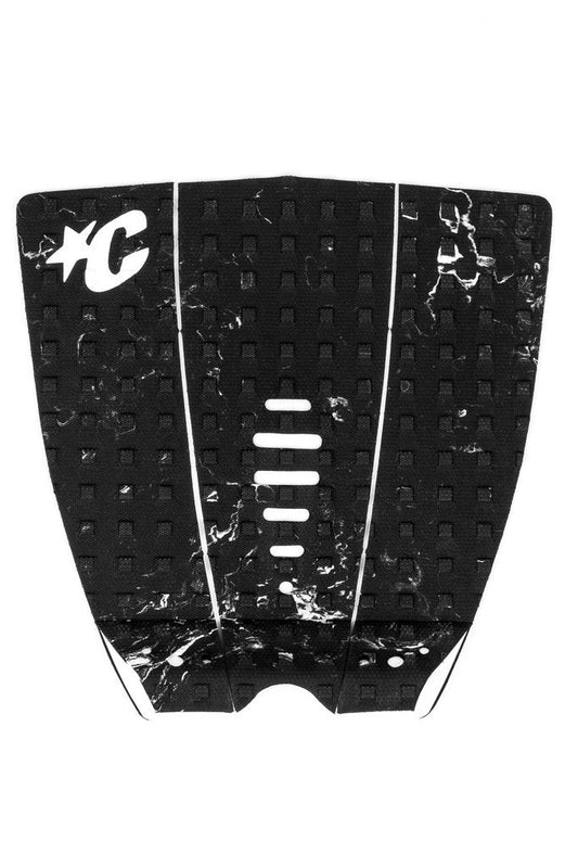 Creatures Mick Fanning Lite Signature Traction - Black Mix White Traction Pad Black White Mix
