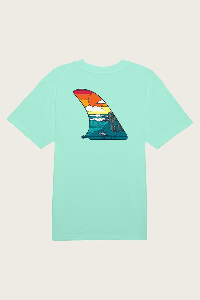 Oneill Sunset Vibes Tee Shirt - Mint Mens T Shirt