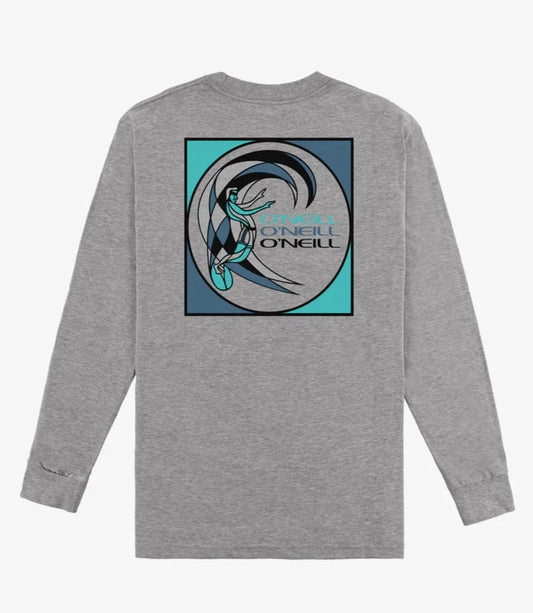 O'Neill Boxed in Long Sleeve Tee - HGR Mens Longsleeve Tee