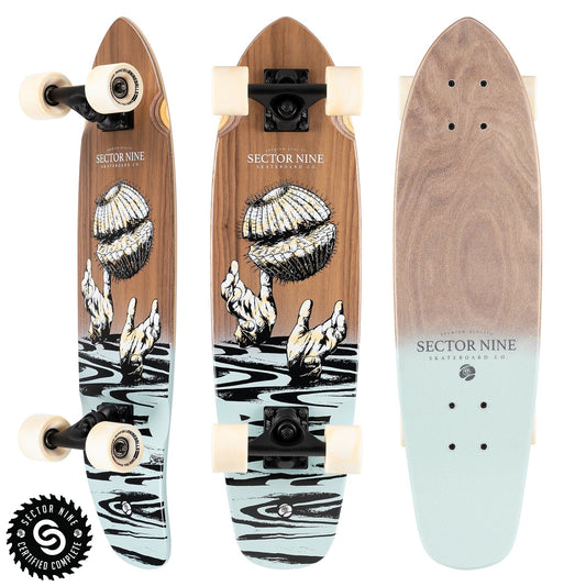 Sector 9 Handplant Hopper Complete Skateboard Cruiser - 27.5 x 7.5 Complete Skateboard