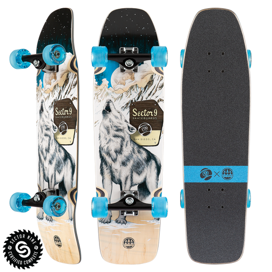 Sector 9 HOWL NINETY FIVE COMPLETE Skateboard COMPLETE Sector 9 Longboard Skateboard