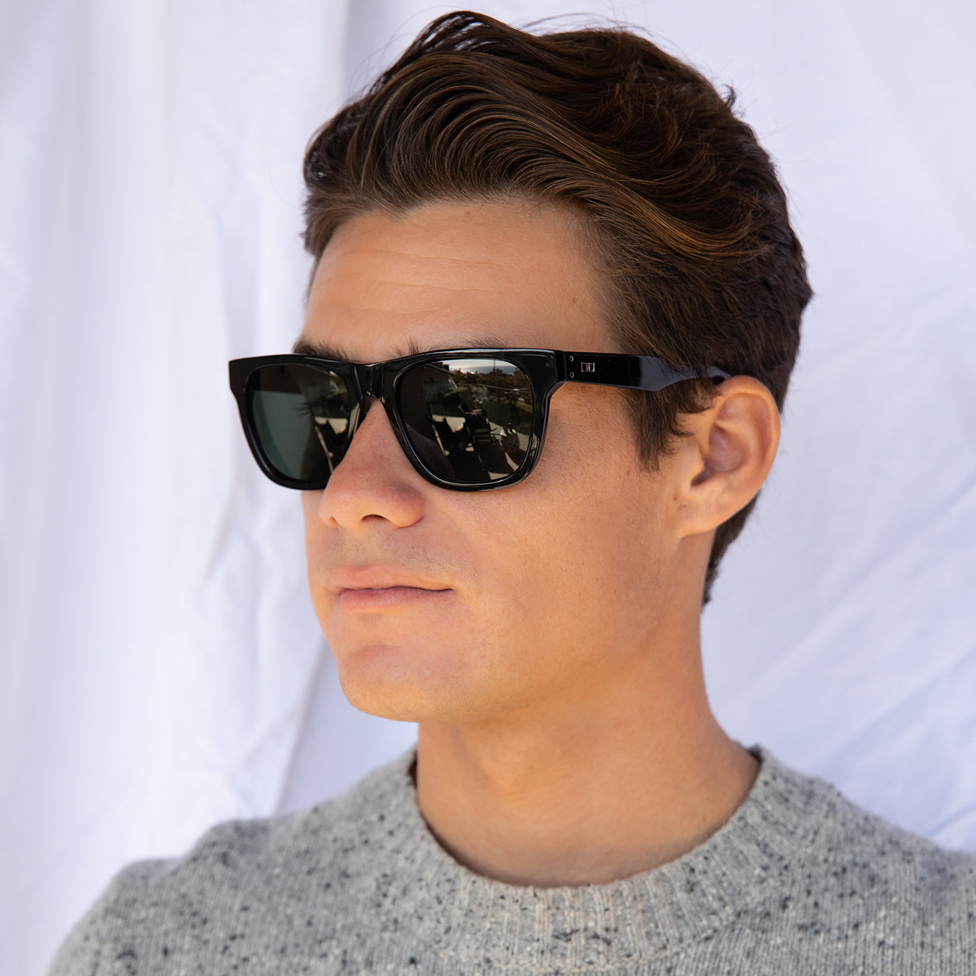 Otis Panorama Eco Polarized Sunglasses - Gloss Black Sunglasses