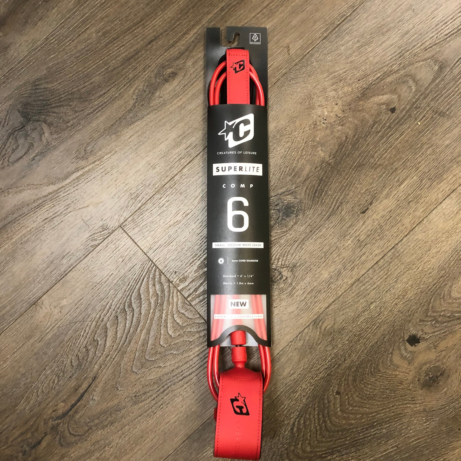 Creatures SuperLite Leash available in - Lite - Comp - Pro Leash Pro-Red