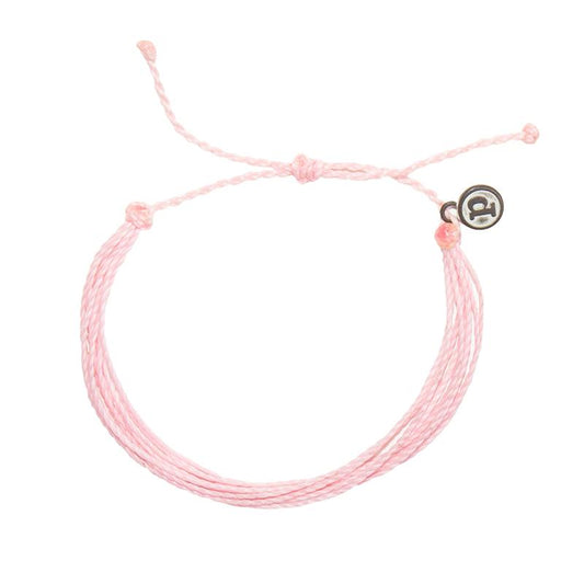 Pura Vida Original Bracelet ~ Solid Bubblegum Pink Jewelry