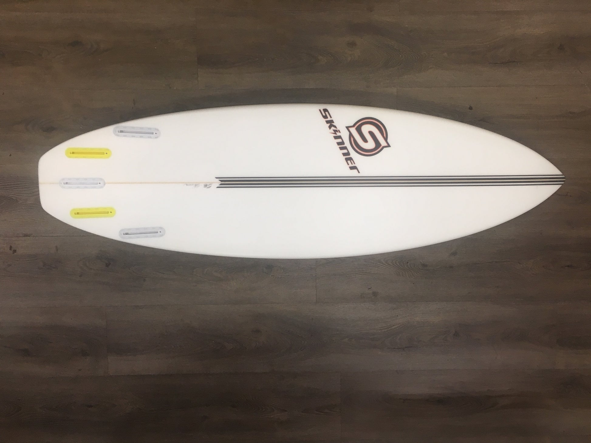 Skinner 5'8 x 19.5 Hyper Drive Wide Tail EPS Epoxy Shortboard 5 Fin Futures Surfboard