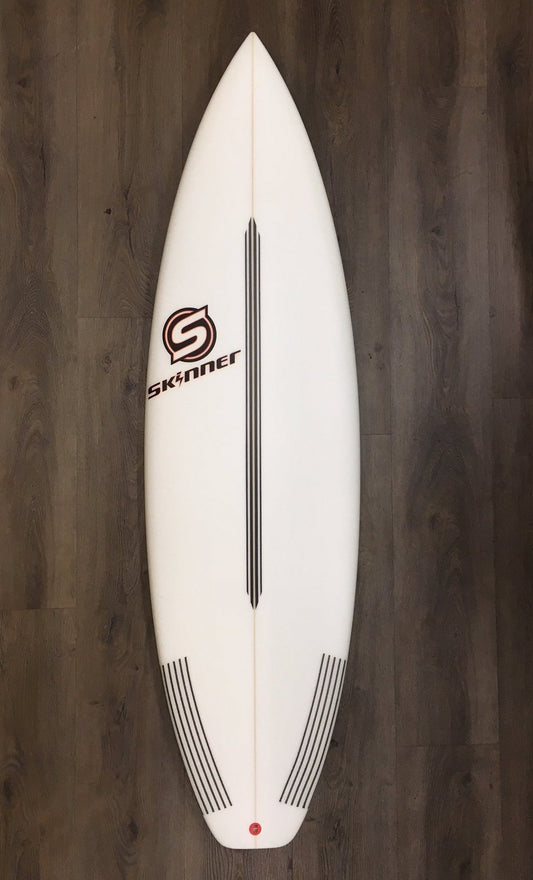 Skinner 5'9 x 19.25 Hyper Drive EPS Epoxy Shortboard 5 Fin FCS II Surfboard