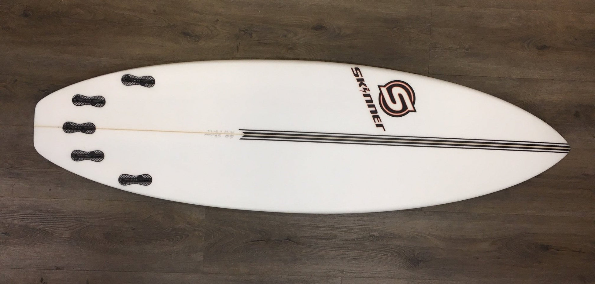 Skinner 6'0 x 19.75 Hyper Drive EPS Epoxy Shortboard 5 Fin FCS II Surfboard