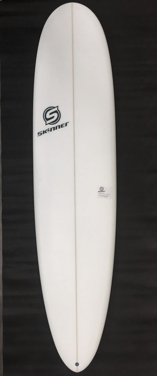 Skinner Surfboards 8'0 x 22.5" Mini Longboard Epoxy Light Weight LB - 62.5 Liter Surfboard