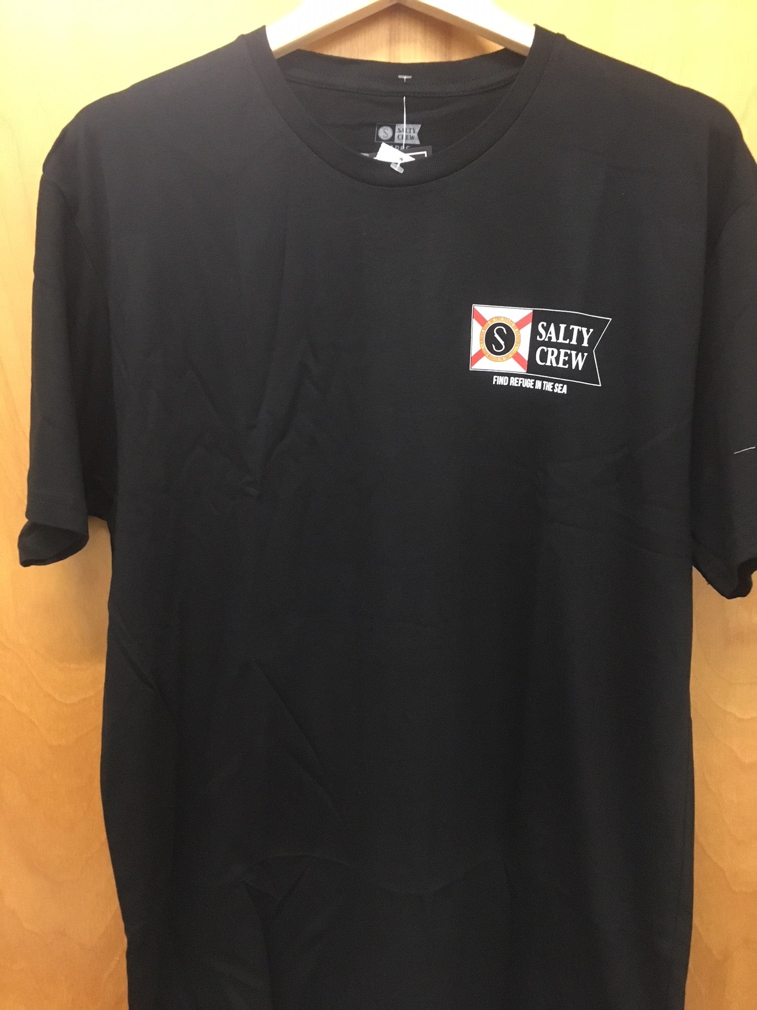 Salty Crew Alpha Saltire SS Florida Flag Tee - White Mens T Shirt