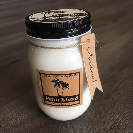 Palm Island Candle Company Coconut Lime Candle - 32oz - 16oz - 8oz Candle 16oz