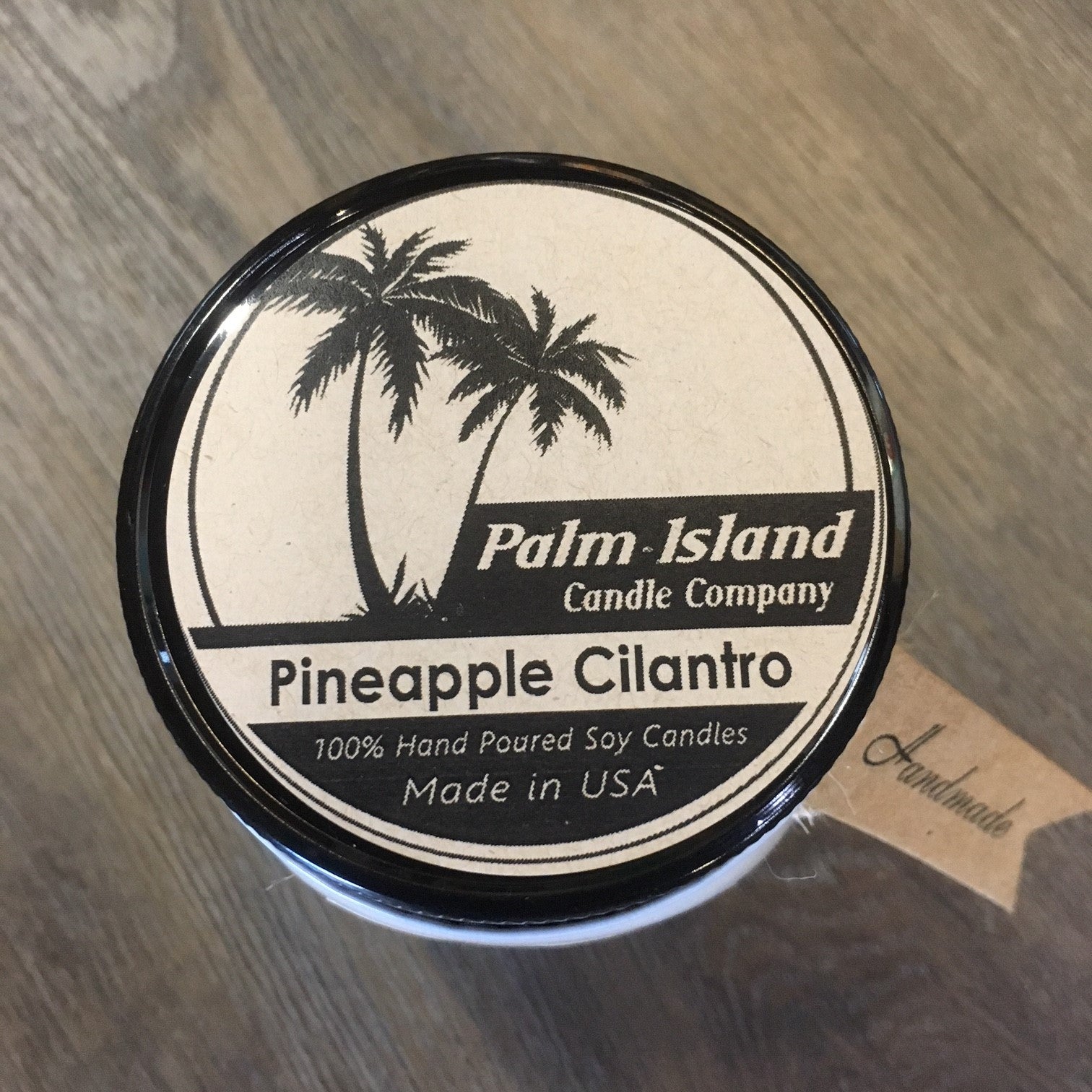 Palm Island Candle Co. 16oz Mason Jar - Pineapple Cilantro Candle