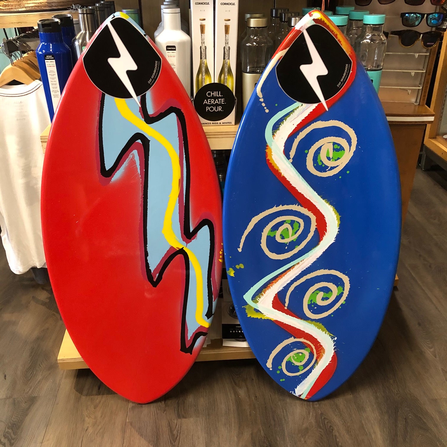 Zap Medium Wedge Skimboard WG45 - 45" AST colors skimboard