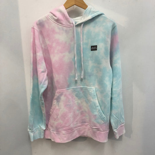 Surfworld Tiedye Pullover Hoodie - Cotton Candy Fleece