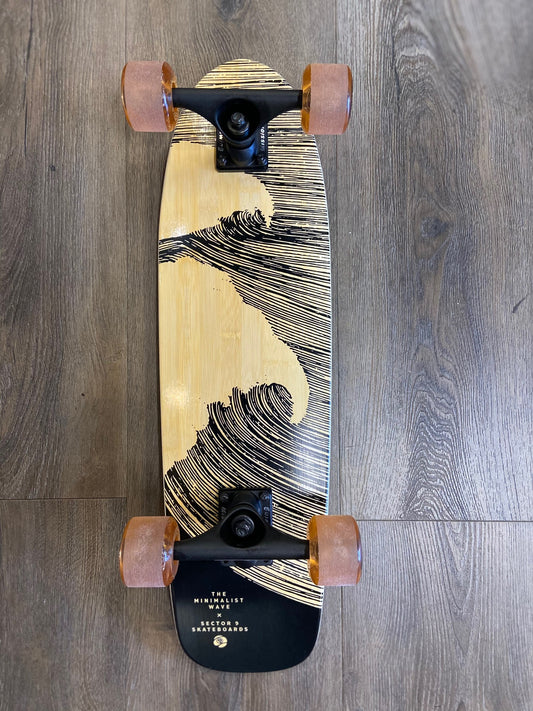 Sector 9 Bamboo Bambino Combo 26.5" x 7.5" Complete Skateboard Complete Skateboards