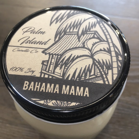 Palm Island Candle Co. 16oz Mason Jar - Bahama Mama Candle