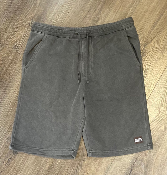 Surfworld Sweat shorts - Charcoal Black Mens Shorts