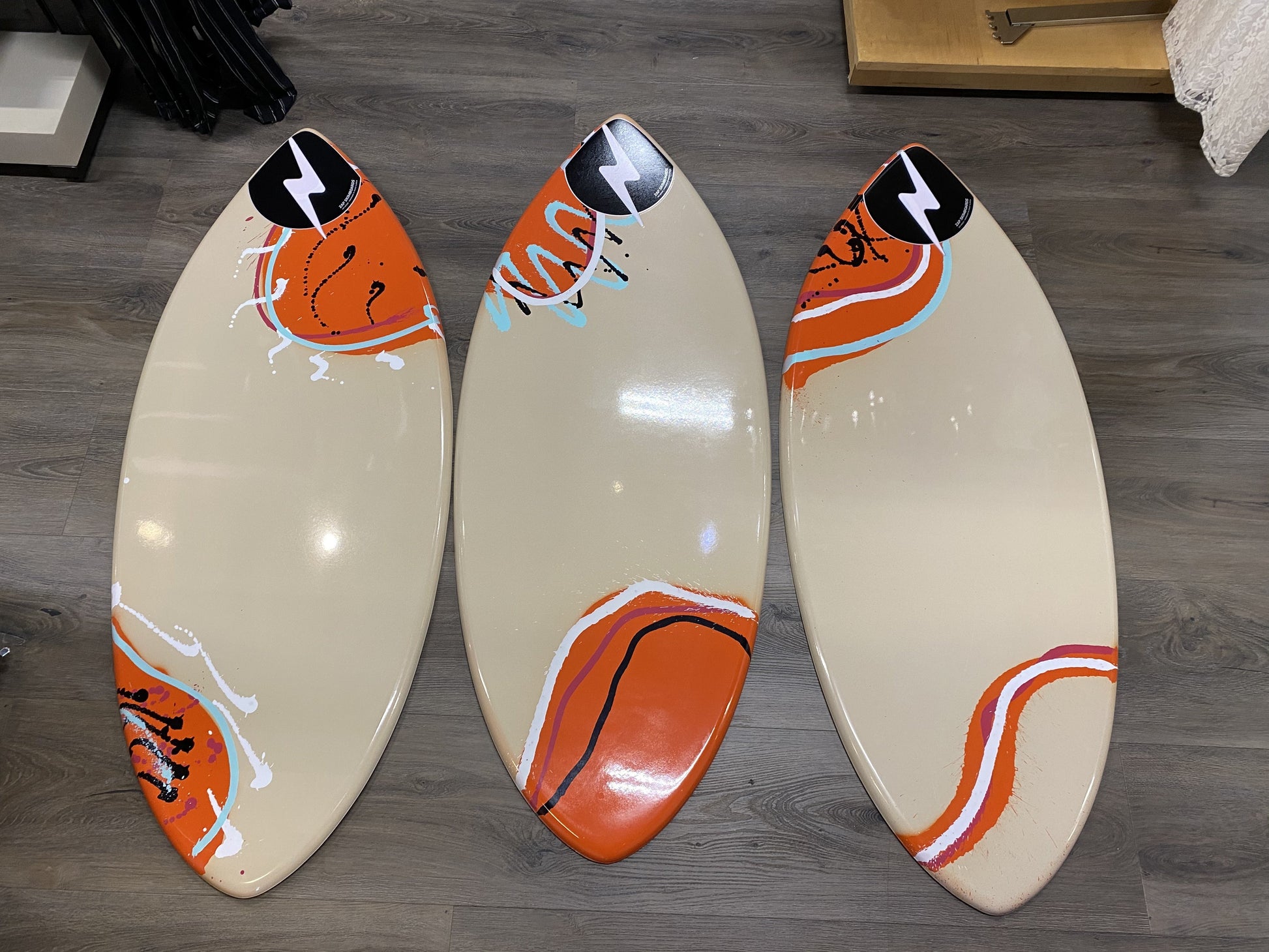 Zap Large Wedge 49" Skimboard WG49 - Ast colors skimboard