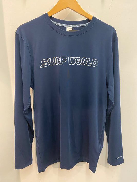 Surf World UV Longsleeve Sun Shirt UPF 50+ Solid Colors Rashguard Sun Protection