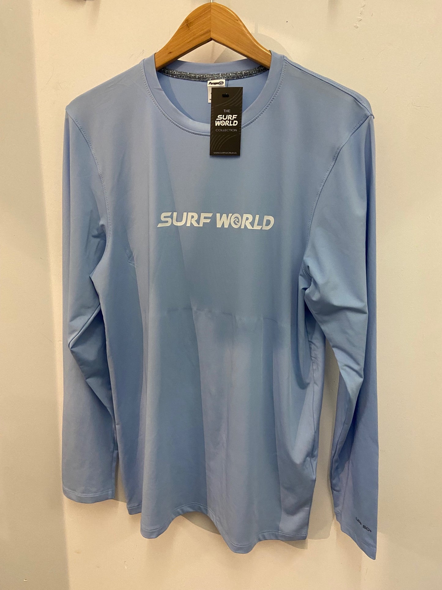 Surf World UV Longsleeve Sun Shirt UPF 50+ Solid Colors Rashguard Sun Protection