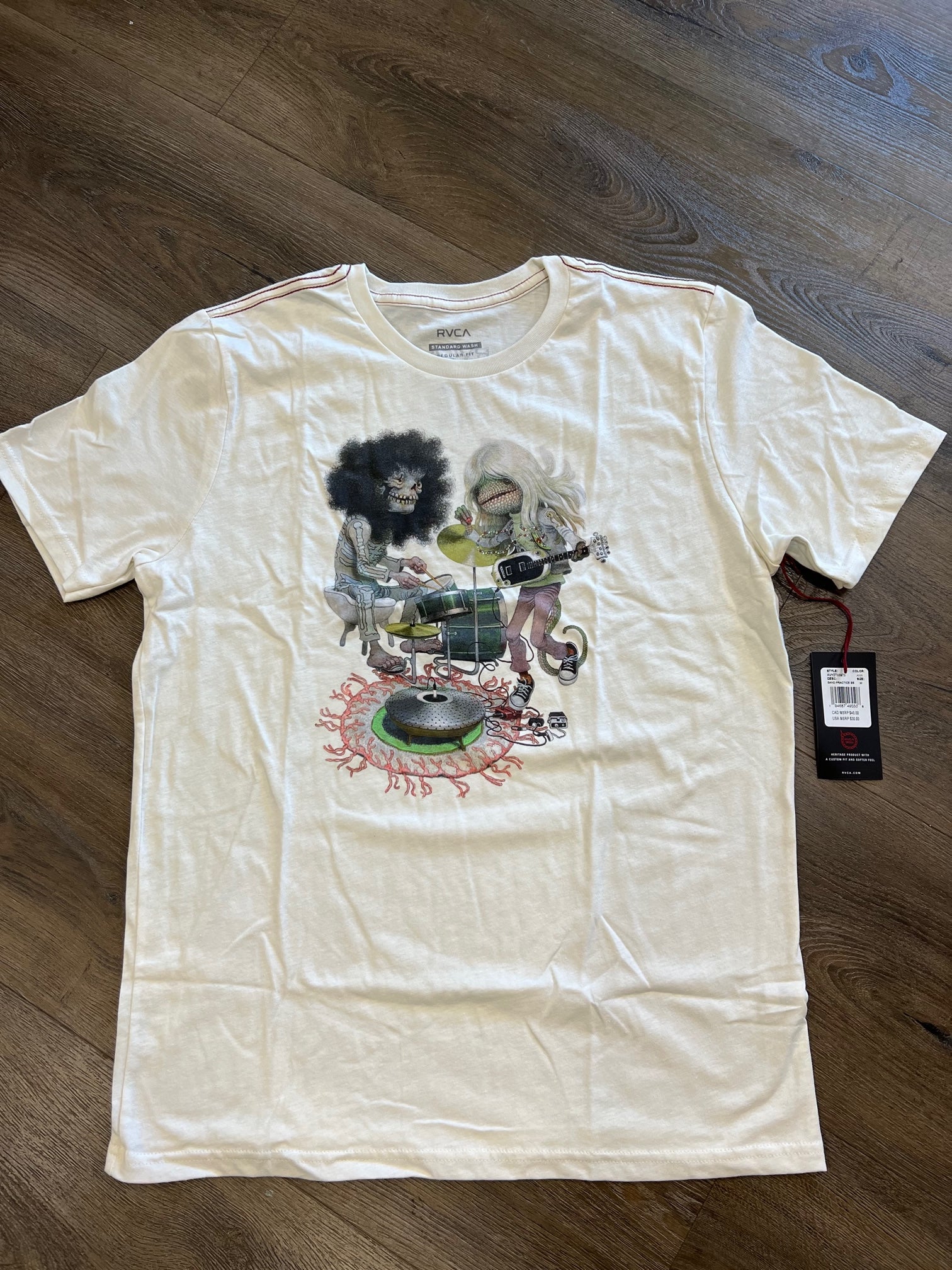 RVCA Band Practice Tee - ANW Mens T Shirt