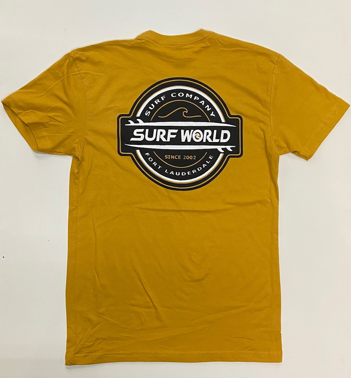 Surf World Fort Lauderdale Double Boards Tee Shirt Mens T Shirt