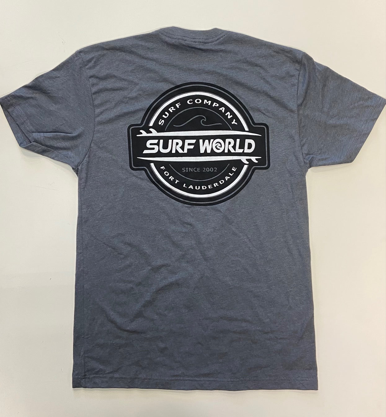 Surf World Fort Lauderdale Double Boards Tee Shirt Mens T Shirt