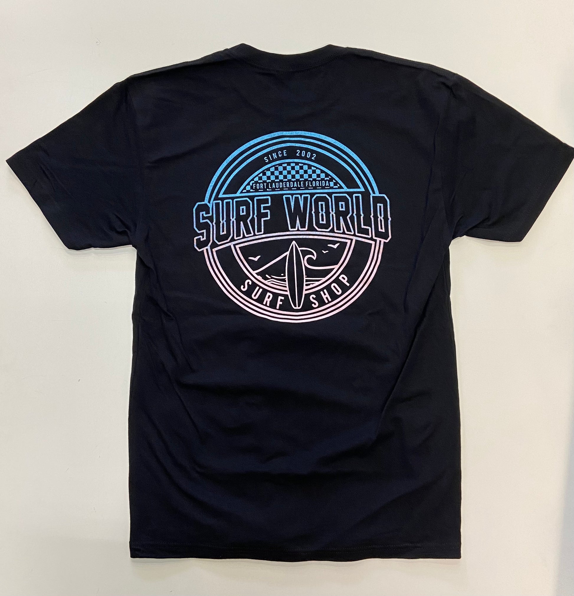 Surfworld Vintage Circle Premium Tee Mens T Shirt VINTAGE BLACK