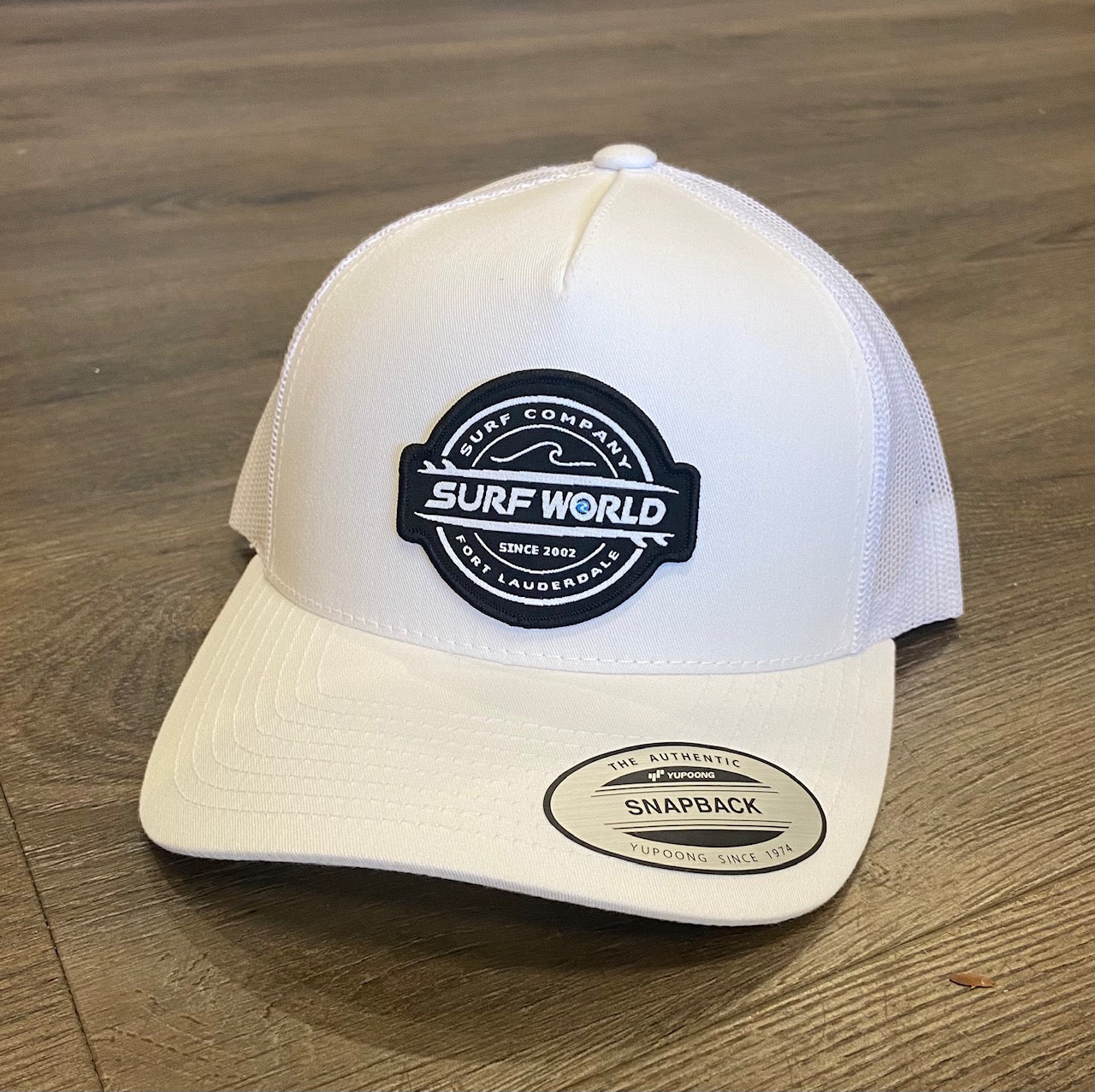 Surf World Double Boards Trucker Hat Mens Hat