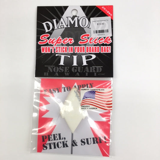 Super Slick Diamond Tip Surfco Nose Guard White SUNGDTS-Wht Surfboard Protection and Repair