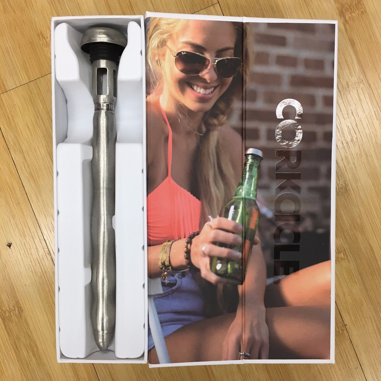Corkcicle Chillsner Beer Bottle Chiller Keep Your Beer Cold Drinkware