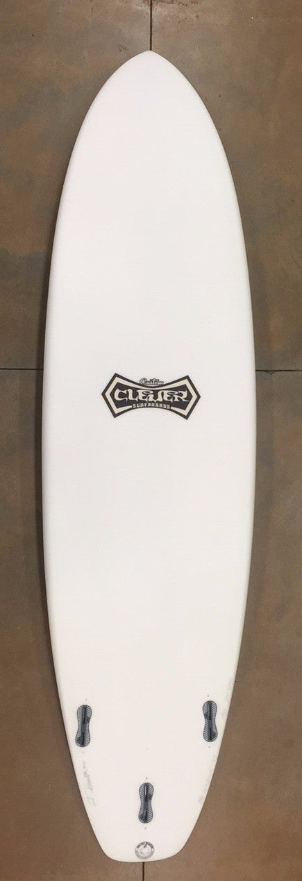 Clever 7"0 Funshape Breen Airbrush Color Futures Tri 4914 surfboard