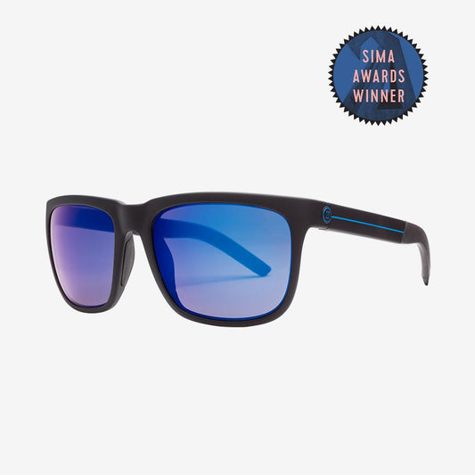 Electric Knoxville S JJF Polarized Pro Sunglasses - Black Blue Lense Sunglasses