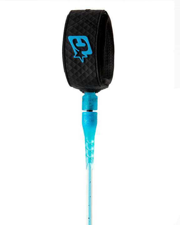 Creatures Of Leisure 6' Reliance Comp Leash - AST Colors Leash Speckle Cyan