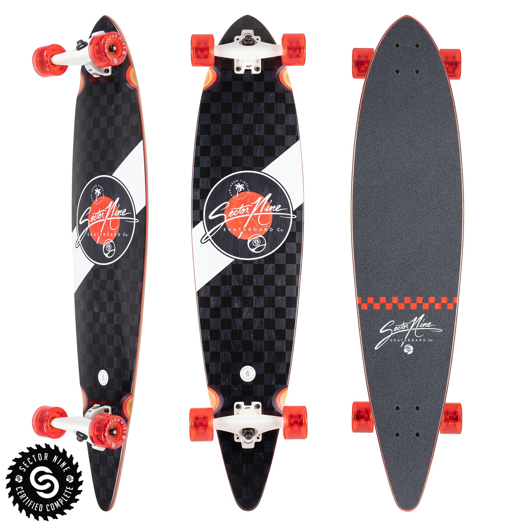 Sector 9 Ledger Mosaic 40" Longboard Skateboard - Longboard Skateboard