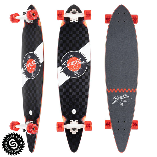 Sector 9 Ledger Mosaic 40" Longboard Skateboard - Longboard Skateboard