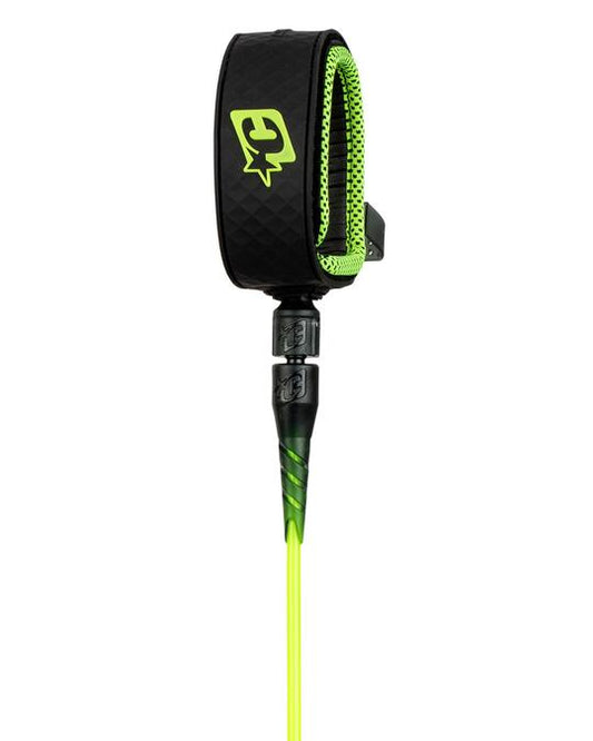 Creatures Of Leisure Reliance Lite 6' Leash - Lime Black