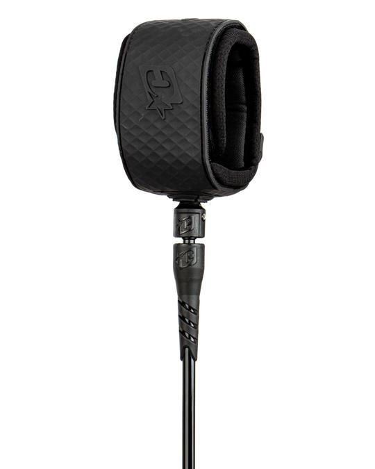Creatures Of Leisure Reliance 10' Ankle Leash - Black surf leash