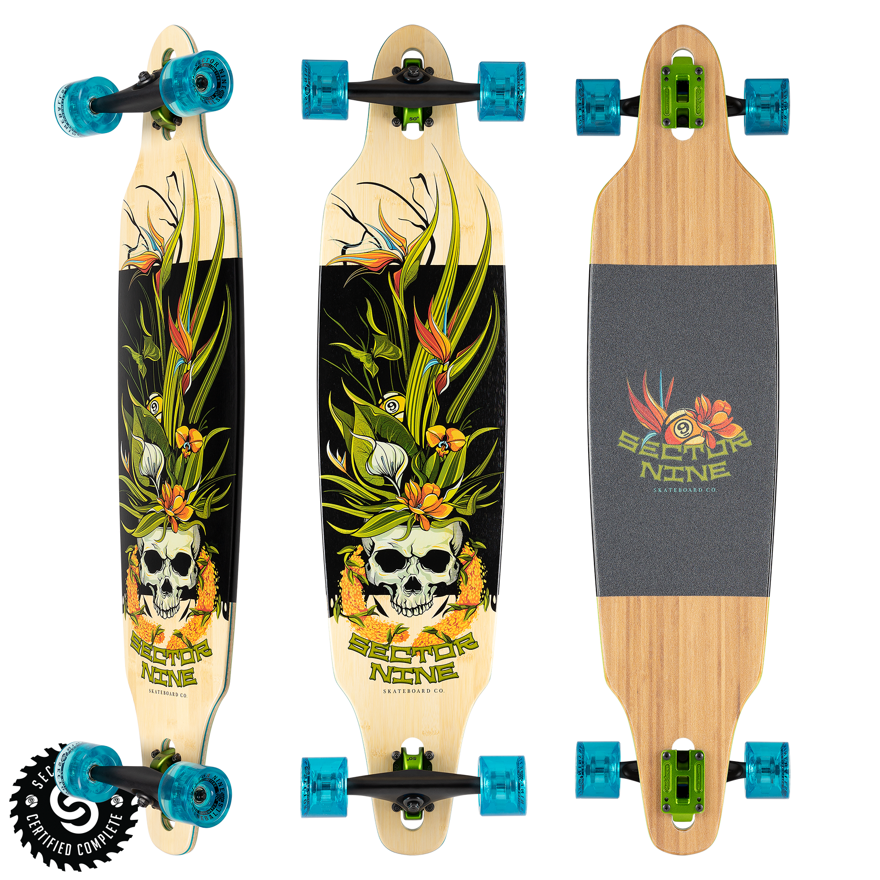 Sector 9 Lookout Lei Skateboard 41.125" Longboard Skateboard